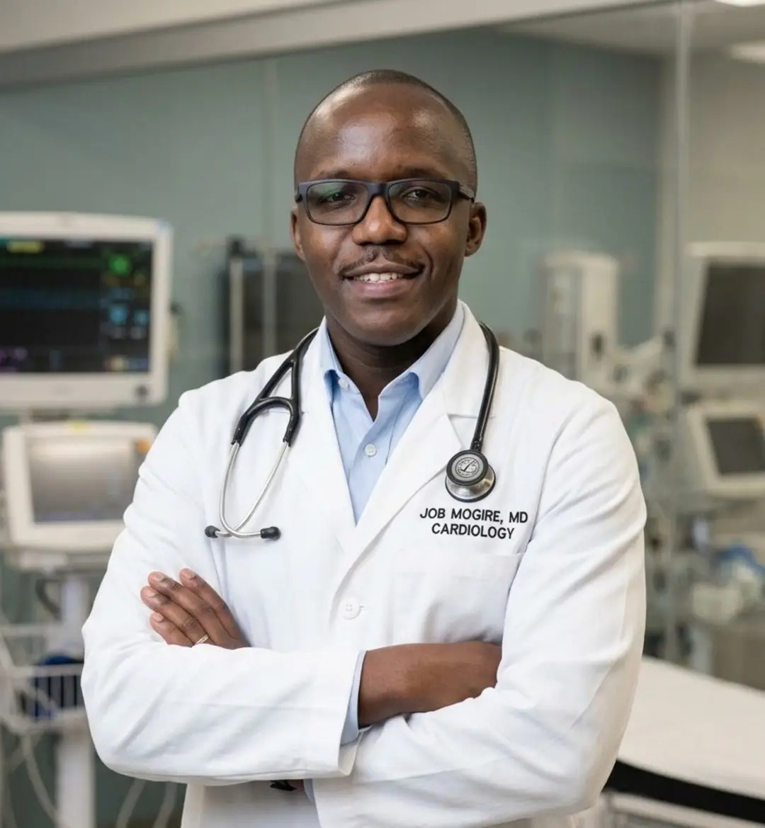 Dr. Job Mogire, Cardiologist and Founder of House of Mastery